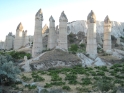 Fairy chimney rock formations, Goreme, Cappadocia Turkey 18